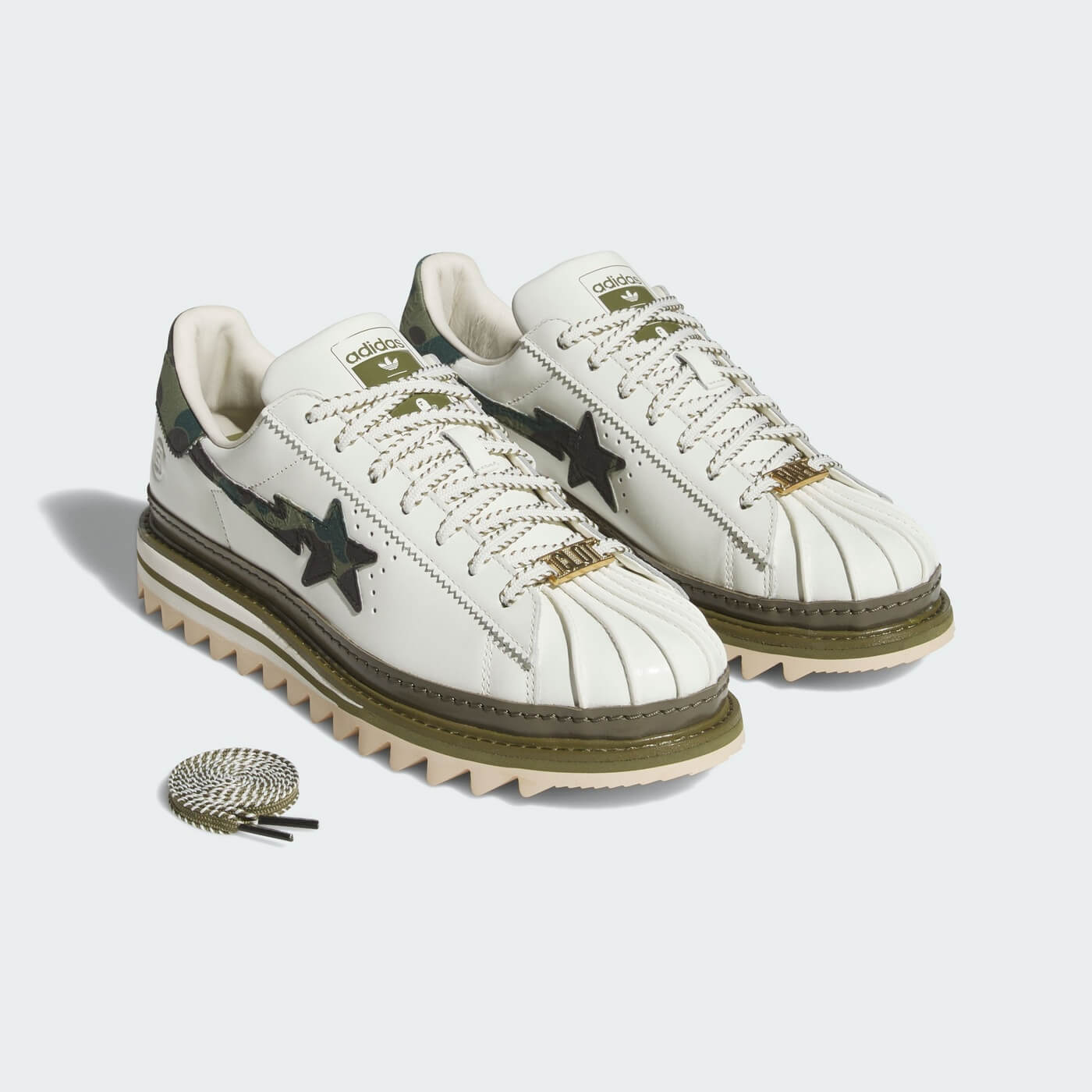 adidas Originals x CLOT x BAPE Superstar - 